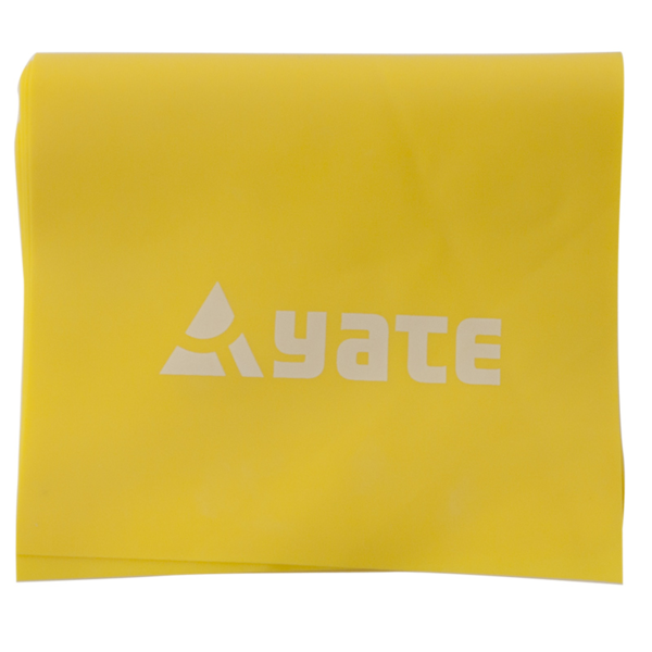 Posilovací guma Yate Fit Band 2 m žlutá (měkká)